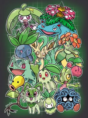 PokePrints - Grass